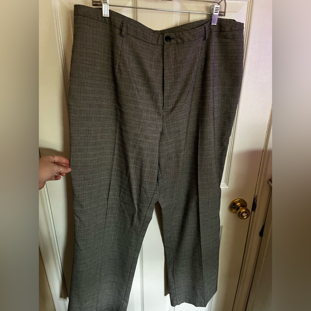 black & white dress pants 18